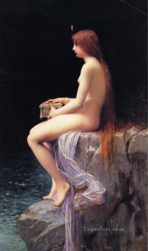 Pandora2 desnudo Jules Joseph Lefebvre Pinturas al óleo